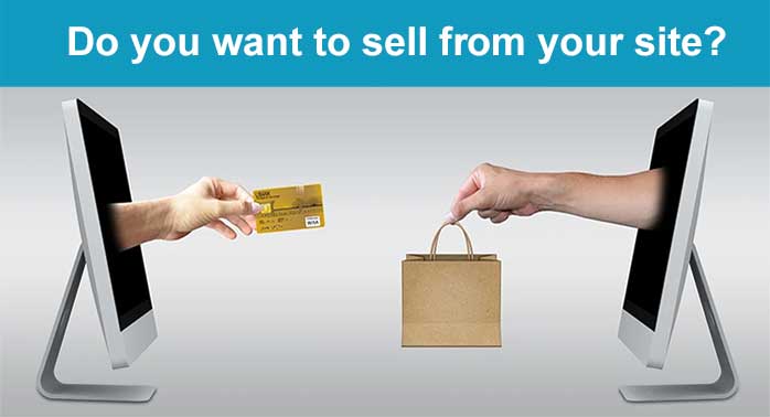 selling from your site